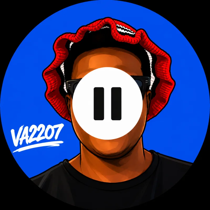 VA2207 circular badge artwork